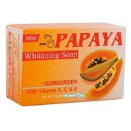RDL PAPAYA WHITENING SOAP + SUNSCREEN 135g (SABUN BETIK)