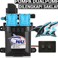 DC Pump Pompa DC dualPump 100 watt hh Pressuare + Saklar Kotak