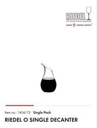 RIEDEL O Single Decanter 紅酒醒酒器（原價1500）