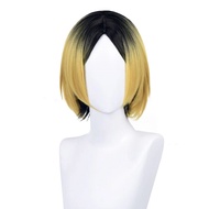 Wig Haikyuu!! Anime Cosplay Rambut Palsu Kenma Kozume