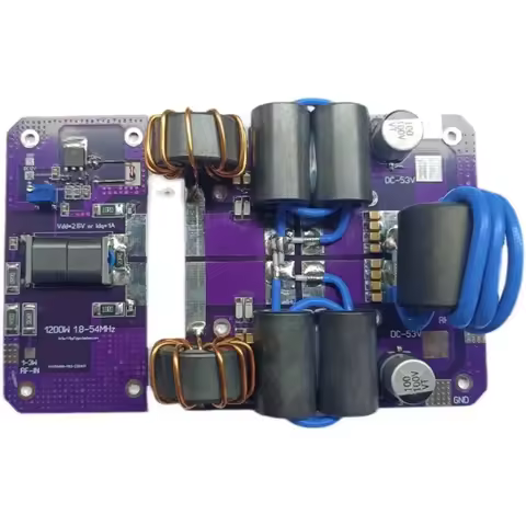 1200W 1.8-54MHz HF Power Amplifier Board Amp for Ham Radio Shortwave Radio MRFX1K80H BLF188 MRFX1K50