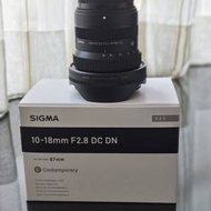 Sigma 10-18mm F2.8 DC DN for Fujifilm X Mount