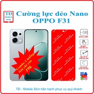 Toughened flexible phone screen protector for OPPO F31