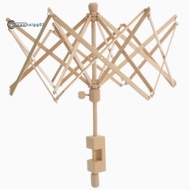 .Yarn Swift, Wooden Yarn Umbrella for Winding- Crochet Accessories, Cool Gift for Crocheters and Kni