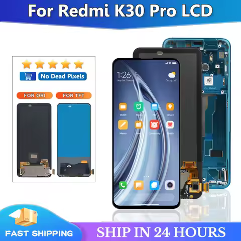 6.67 inch For Xiaomi Redmi K30 Pro LCD Display Touch Screen Digitizer Assembly For Xiaomi Poco F2 Pr