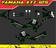 Yamaha xtz 125 full body decals