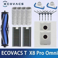 Household Cleaning & Compatible for Ecovacs X8 Pro Omni Accessories Main Side Brush Hepa Filter Rag 