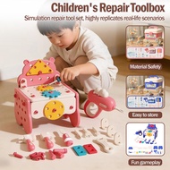 Kids Toolbox Toy Set with Electric Drill Engineer 3D DIY Toy Pretend Play Toy Kids Toy Gift