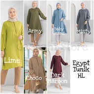 DISKON Amara Midi Dress Pine Egypt Tunik Tunic by Heaven Lights