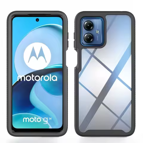 TPU/PC Clear Case For Motorola Moto G14 G24 G54 G84 G05 G35 G55 G13 G53 G30 G32 G31 G22 G42 G52 G51 