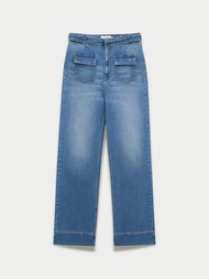 [Pomelo] กางเกงยีนส์แต่งกระเป๋าหน้า / Front Pocket Jeans