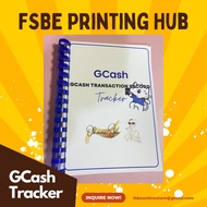 GCash Transaction Record Book / A5 Size Notebook / Ring Binded
