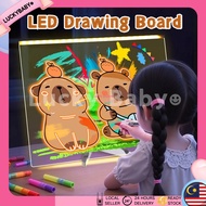 LED Note Board Luminous Writing Board Message Board Drawing Board for Kid Erasable Drawing Tablet To
