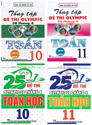 COMBO TUYỂN TẬP 25 NĂM ĐỀ THI OLYMPIC 30 THÁNG 4 + TỔNG TẬP ĐỀ THI OLYMPIC 30 THÁNG 4 MÔN TOÁN HỌC L