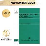 Copyright Act 1987 (Act 332), Regulations & Orders [As at 1st November 2025]