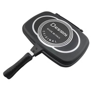 [New Product] 36 42CM Double-Sided Frying Pan Double-Sided Frying Pan Non-Stick Frying Pan Frying Pa