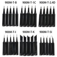 (MULSTORE) 5PCS Solder Soldering Iron Tip 900M-T Lead Free For Hakko Saike 936 852d+ 909D