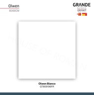 ROMAN GRANIT GRANDE Olwen Bianco 80X80 GT809196FR ROMAN GRANITE