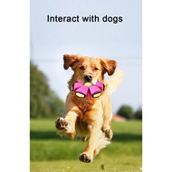 Toy Flying Flat Throw Disc Ball with LED Light Toy Bounce Saucer Deformation FootBall Outdoor Sports