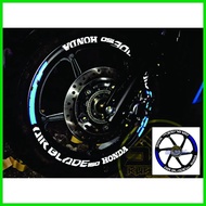 ⚖ Honda Airblade 150 Quality Reflectorized Mags Decals Sticker
