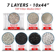 I-TECH Outdoor Master Sand Filter Media 6 / 7 Layers FRP Sand Replacement DIY Self Filling