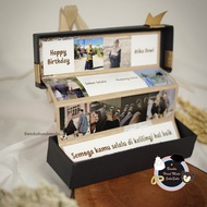 Memory Box Foto Custom 16 Foto dan Ucapan Kado Ulang Tahun untuk Pacar