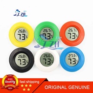 Round Embedded Electronic Thermohygrometer Reptile Electronic Thermohygrometer Acrylic Box Climbing 