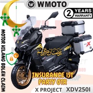 WMOTO XDV250I XDV250 - X PROJECT SE (250cc) Motorcycle Baharu ((Confirm Stock First)) - 2 Tahun / (20,000km) Warranty !