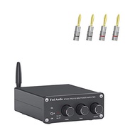 Fosi Audio BT20A Bluetooth 5.0 Stereo Audio 2 Channel Amplifier Receiver and Banana Plugs 2 Pairs / 