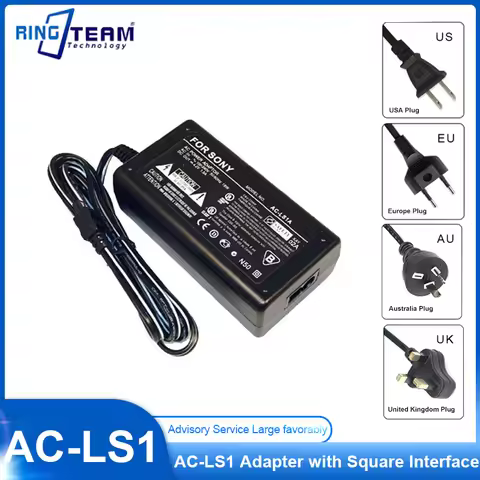 Power AC Adapter AC-LS1 LS1 LS1A for Sony Digital Camera Camcorders DSC P1 P2 P20 P3 P30 P31 P5 P50 