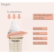 HEGEN PPSU milk bottle 60ml / 150ml / 240ml / 330ml - Hegen nipple - Hegen lid