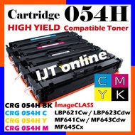 Compatible to Canon 054 CART 054 Cartridge 054H Color LBP621cw LBP621 LBP623cdw LBP623 MF643Cdw MF64