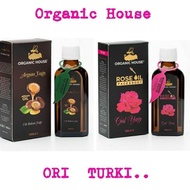 Argan Oil Asli Dari Organic House Turki Minyak Argan Rose Oil