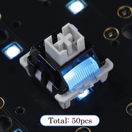 FEKER × LEOBOG Graywood V4 Switch5 Pin Linear Switches with POM Stem PC Housing Dustproof Pre Lubed 