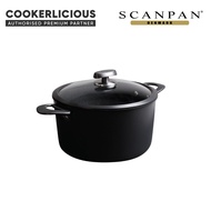 Scanpan Pro SB+ Induction Covered Dutch Oven 24cm/4.8L - Stratanium+ Non-Stick Extreme Durable Oven 