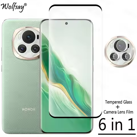 Full Cover Tempered Glass For Honor Magic 6 Screen Protector For Honor Magic 6 Pro 5 6 Lite Camera G