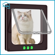 Cat Door Pet Door 4 Way Locking