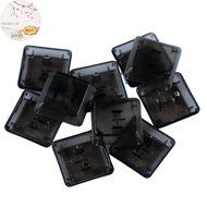 haostontop 10Pcs 1u Grid Blank Black Backlit Replacement Keycaps Compatible For G813 G815 G913 G915 