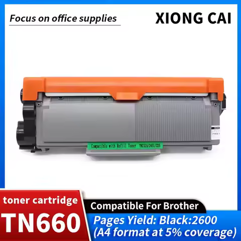 TN660 TN2320 Toner Cartridge For Brother HL-L2300DR 2340DWR L2360DNR L2365DWR printer DCP-L2500D 252