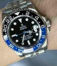 【訂制】 seiko mod 搭載精工NH35機械機芯 batman圈 40mm 藍寶石玻璃 904L精鋼 附送精美錶盒