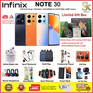 Infinix Note 30 4G Smartphone | 8+8 GB RAM + 256GB ROM | 1 Year Warranty By Infinix Malaysia Set