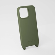 XOUXOU Farbe掛繩手機殼iPhone 14/ 軍綠色Moss