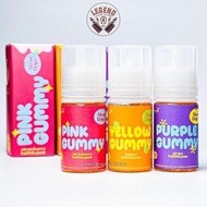 SALT NIC - LIQUID FOOM BUBBLEGUM SERIES YELLOW GUMMY PINK GUMMY PURPLE GUMMY 30ML 30MG AUTHENTIC