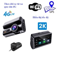 Camera P83-4G quan sát từ xađộ nét cao ultra FHD2K +GPS đàm thoại 2 chiều.