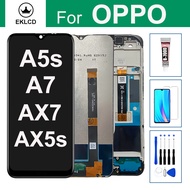 Original LCD For Oppo A5S AX5S CPH1909 A7 AX7 1901 A12 A12S Realme 3 Display Touch Screen Digitizer 