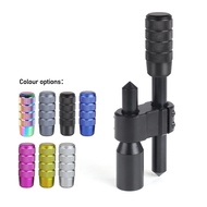 Car Aluminum H Type Shift Knob Extension Adjustable Extender Gear Shifter With Knob Shift Head