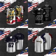 Malaysia 1957 Independence Day Jersey 2024 Men Women Retro Jersey Oversized Streetwear Malaysia 67th