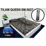 TILAM KEKABU/GEBU TEBAL 7INCI* LEMBUT (SAIZ QUEEN)(SINGLE)