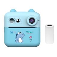 musicalbase-MY 1080P Inst Print Camera Portable Mini Photo Printer for Children with 1200W 2.4  Scre