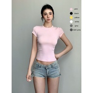 American Short-sleeved T-shirt Women's 2025 Skims Tight Top New